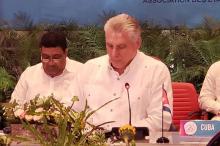 Díaz-Canel en VIII Cumbre AEC